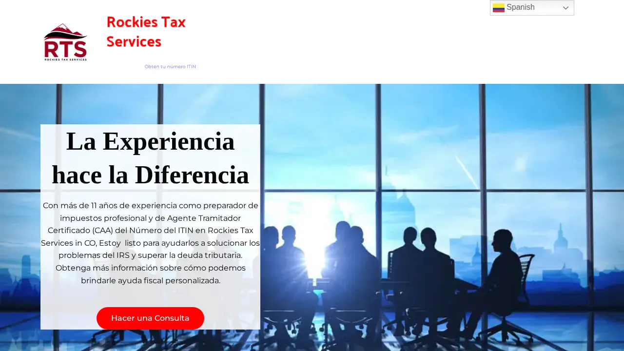 Rockies Tax Services page