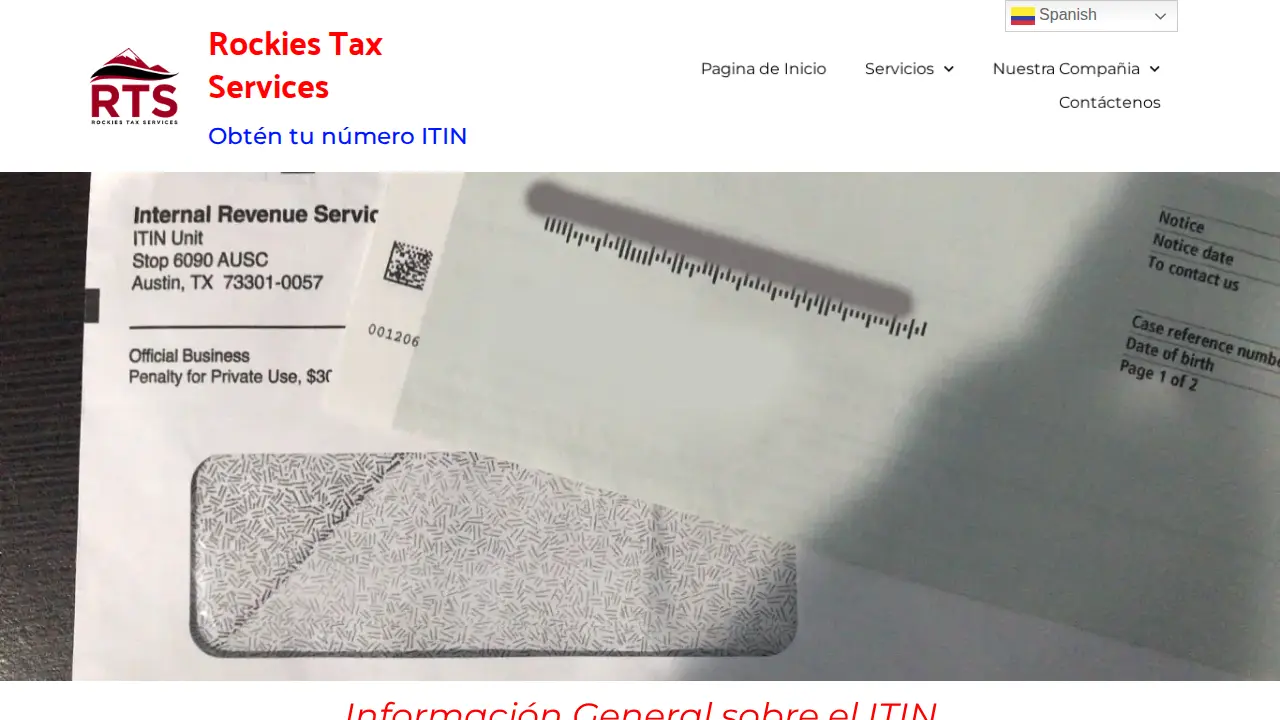 Rockies Tax Services page