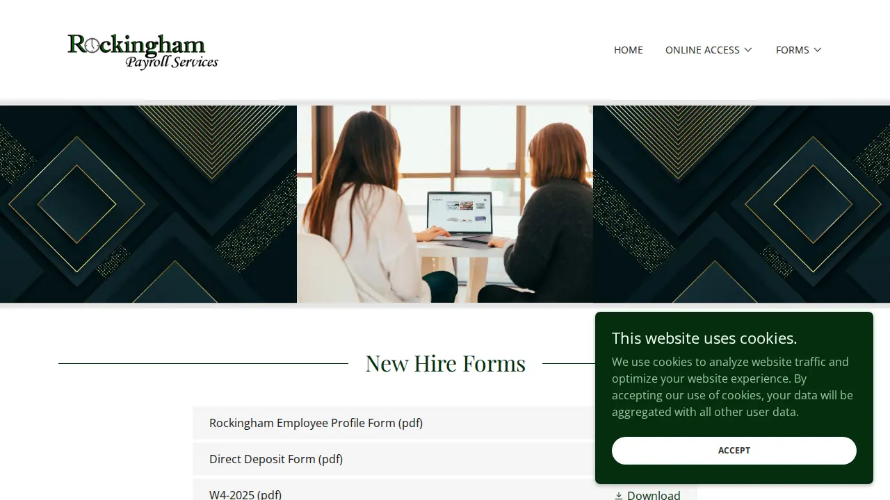 Rockingham Payroll Services page