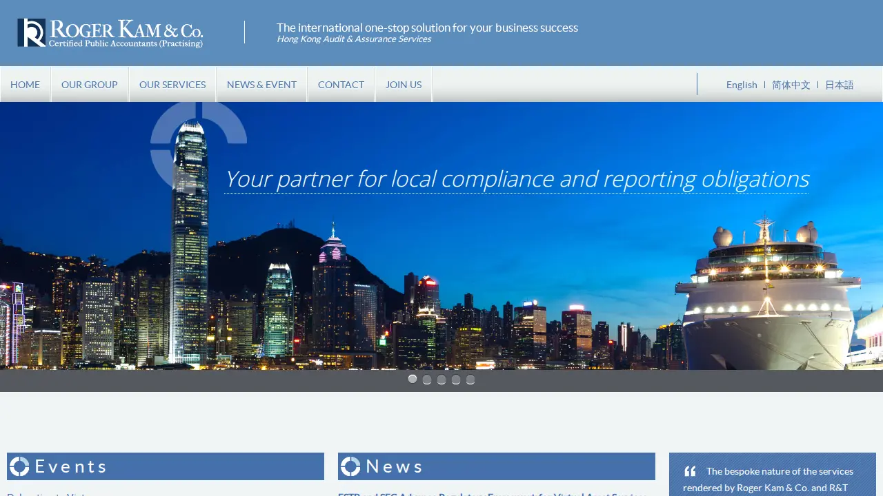 Roger Kam & Co. page