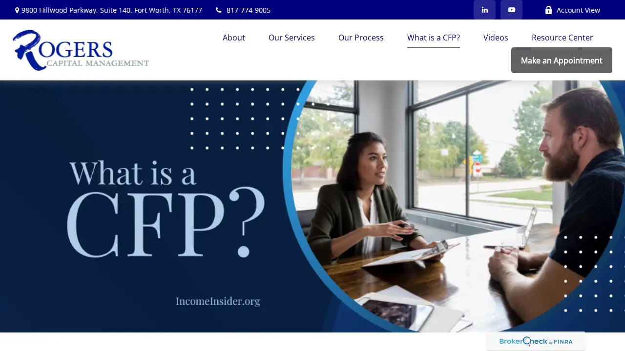 Rogers Capital Management, LLC page