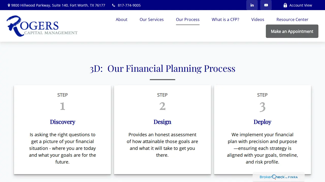 Rogers Capital Management, LLC page