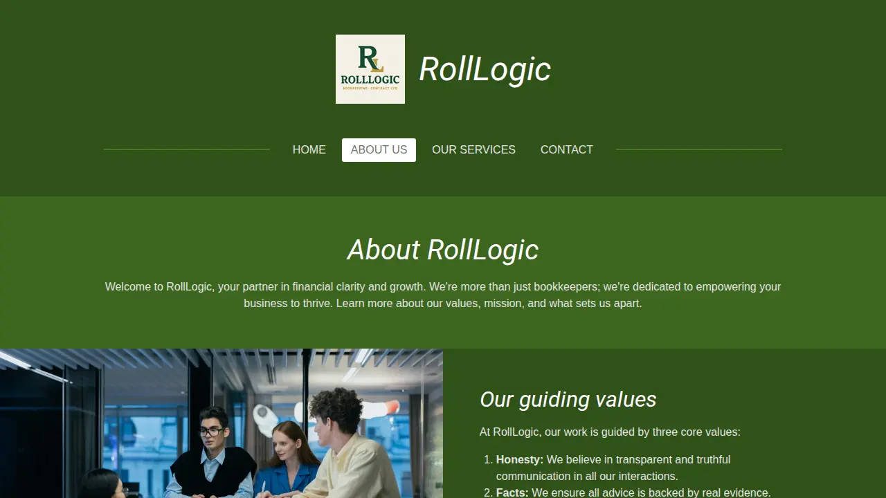 RollLogic page