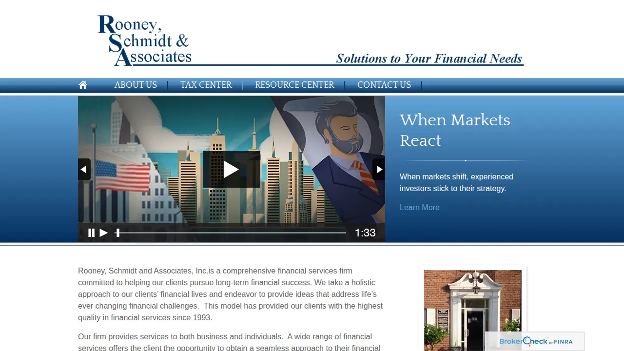 Rooney Schmidt & Associates Inc.