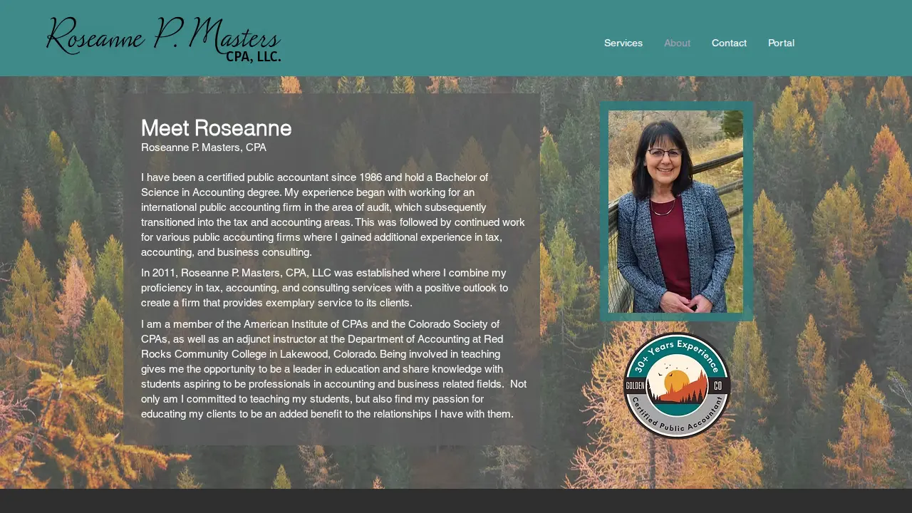 Roseanne P Masters, CPA page