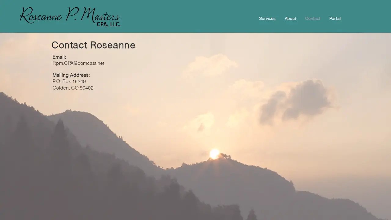Roseanne P Masters, CPA page