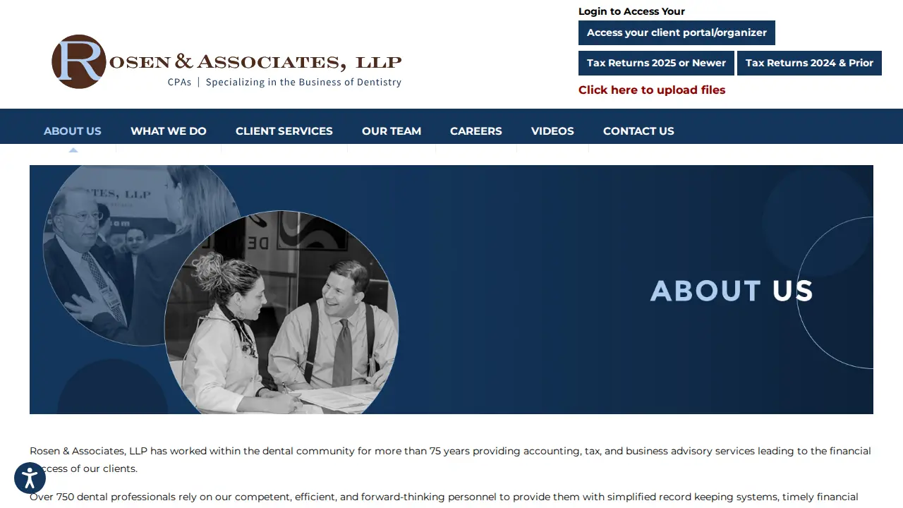 Rosen & Associates LLP page