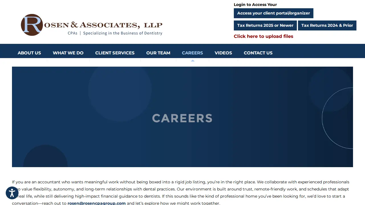 Rosen & Associates LLP page