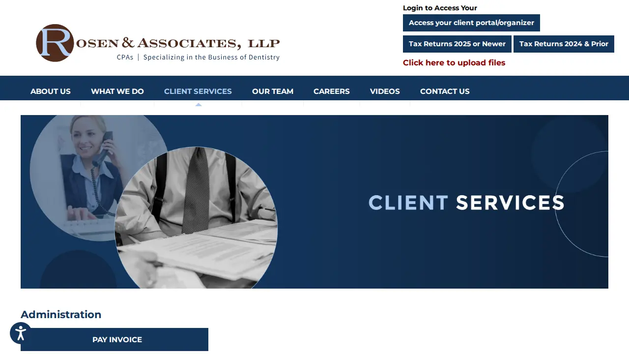 Rosen & Associates LLP page