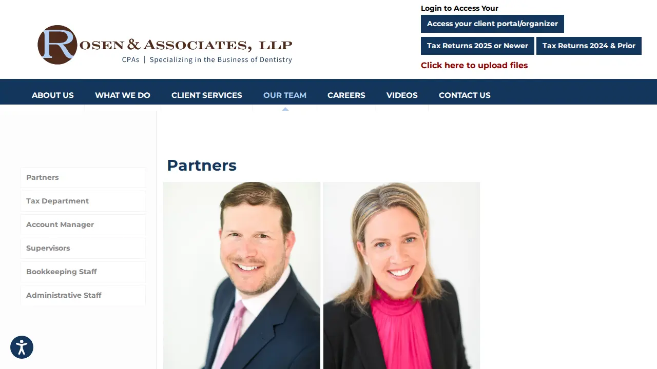Rosen & Associates LLP page