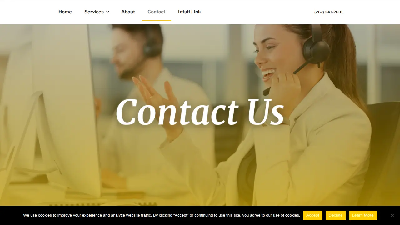 R.P. Minich PC, Certified Public Accountants page