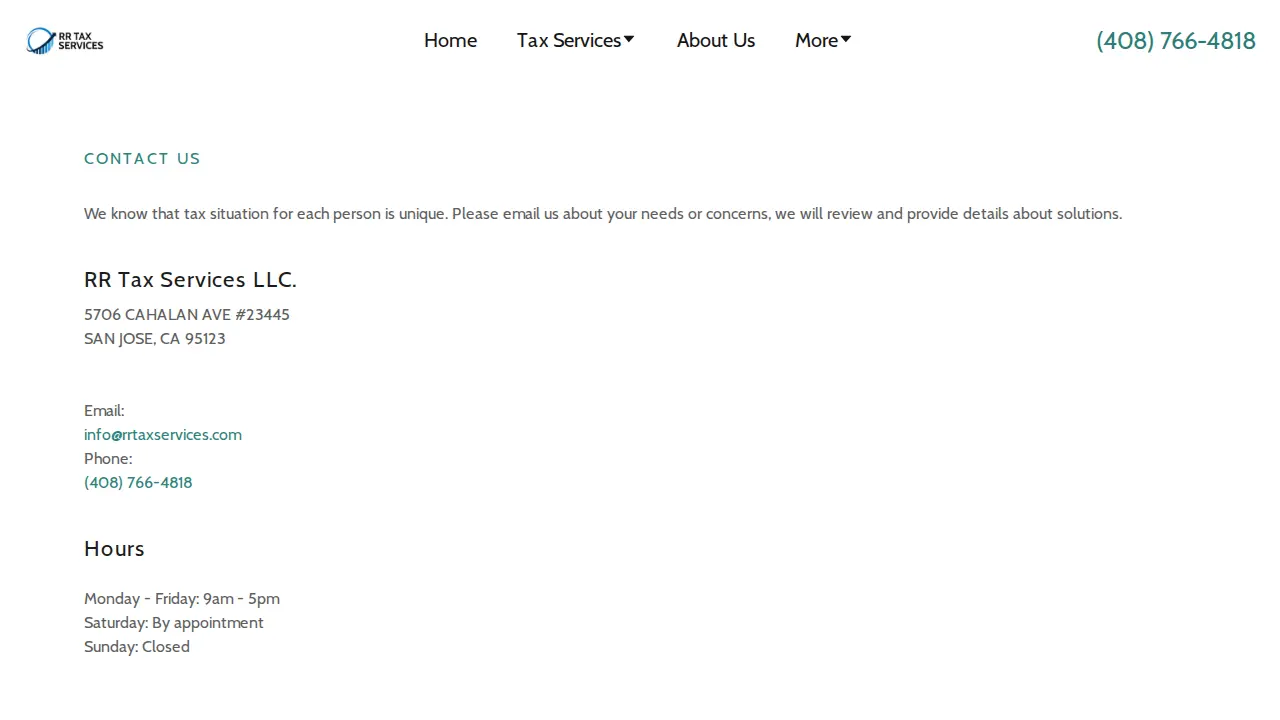 RR Tax Services LLC.