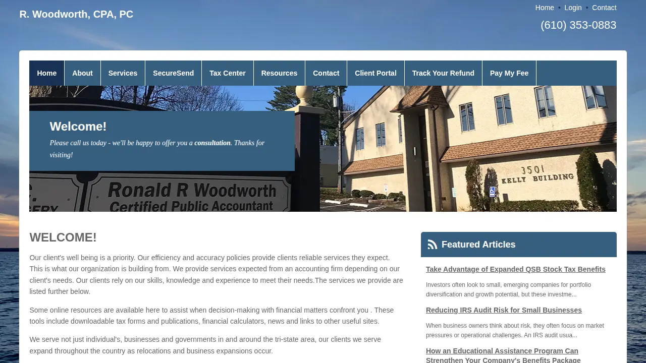 R Woodworth CPA PC