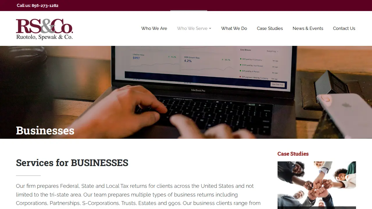 Ruotolo Spewak & Co page