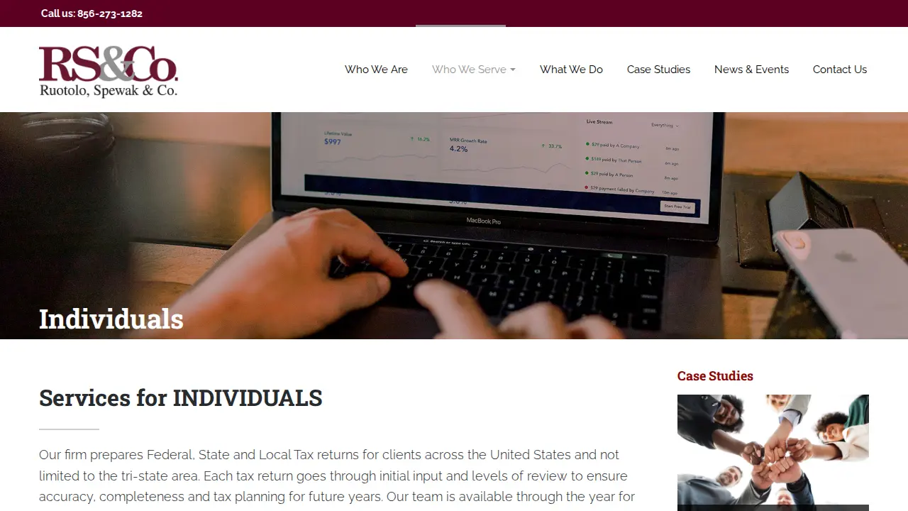 Ruotolo Spewak & Co page