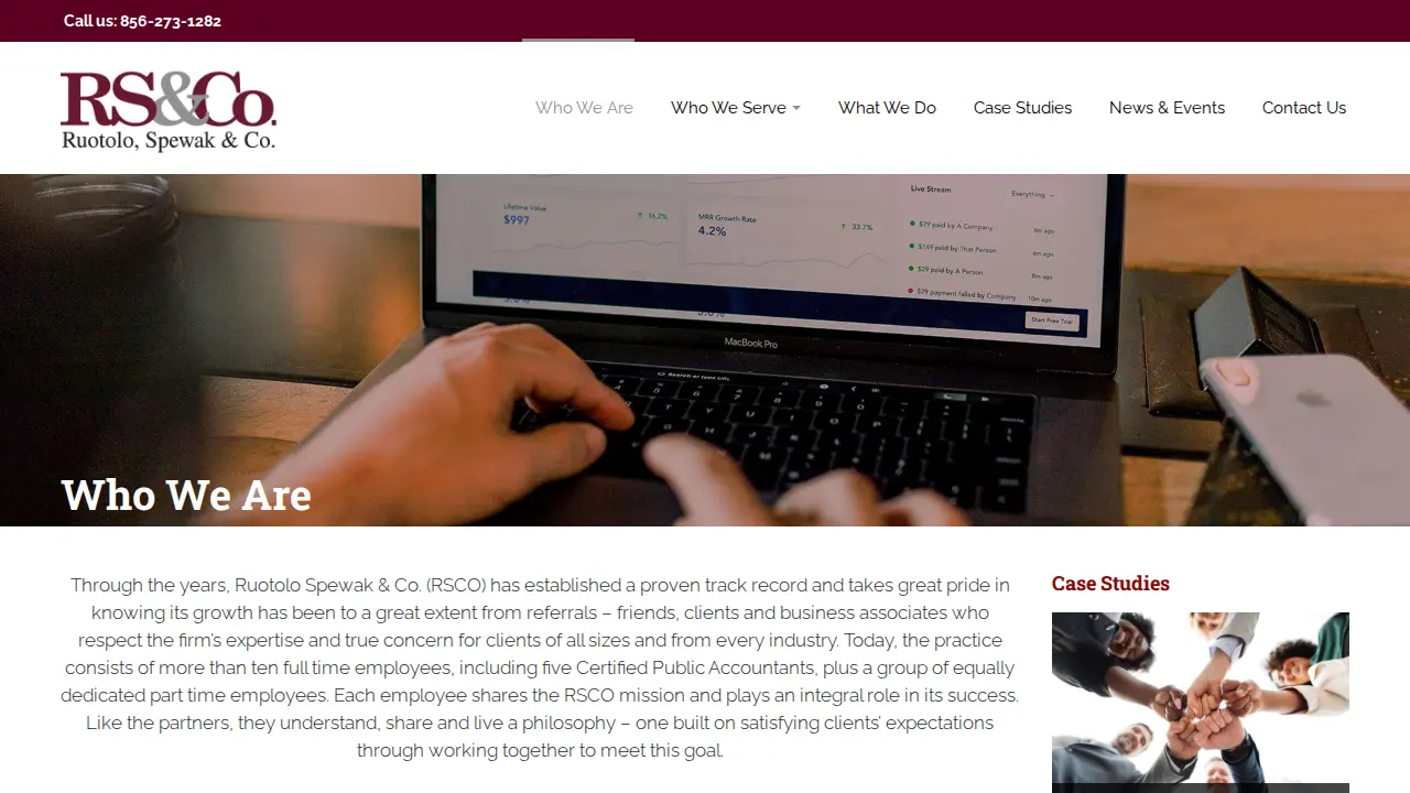 Ruotolo Spewak & Co page