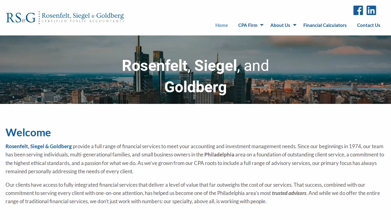Rosenfelt Siegel & Goldberg P.C.