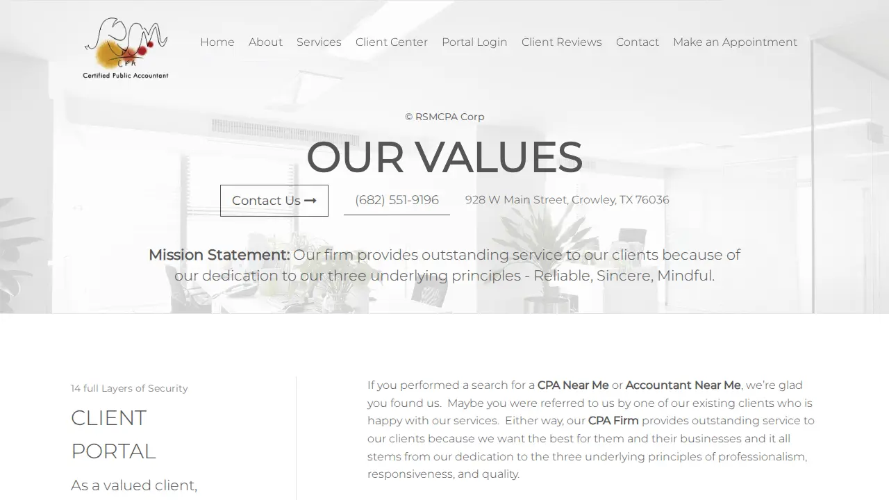 RSMCPA Corp page