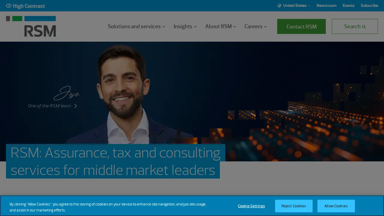 RSM US LLP page