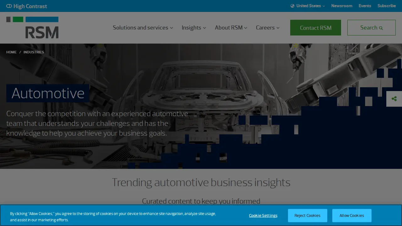 RSM US LLP page