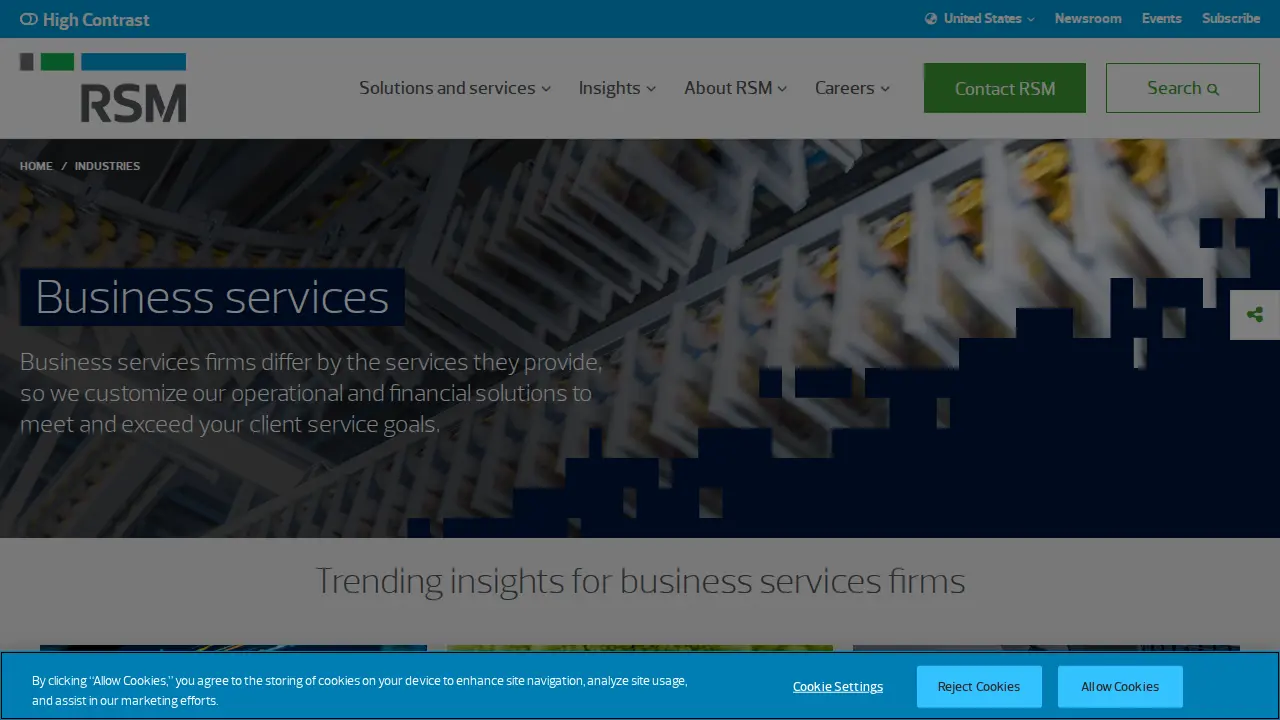 RSM US LLP page