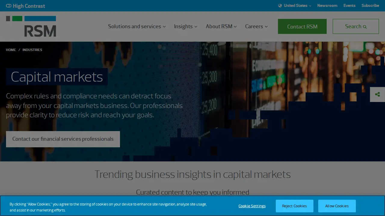 RSM US LLP page