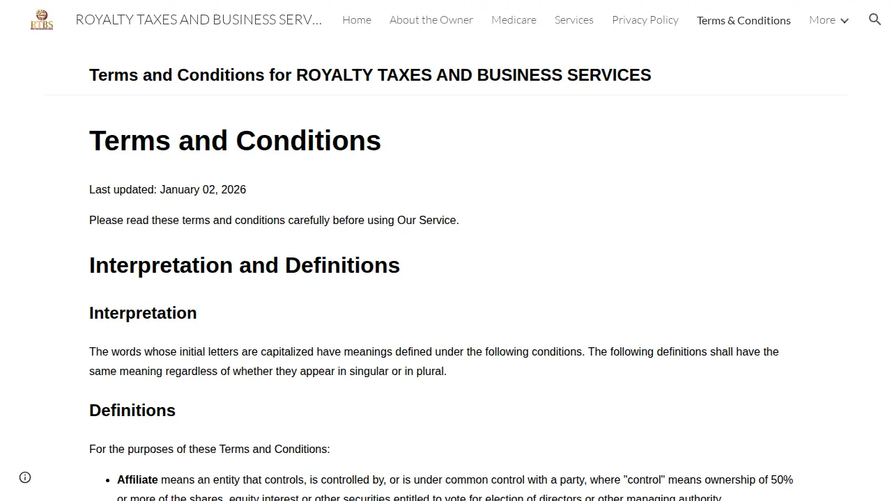 RTBS page