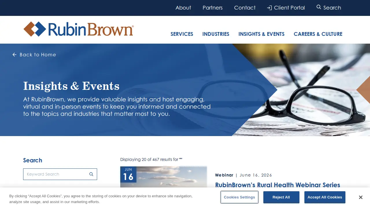RubinBrown page