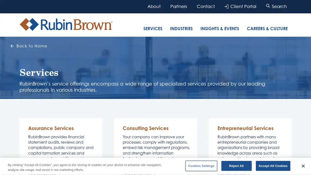 RubinBrown page