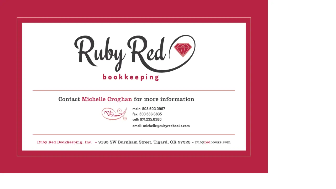 Ruby Red Bookkeeping Inc