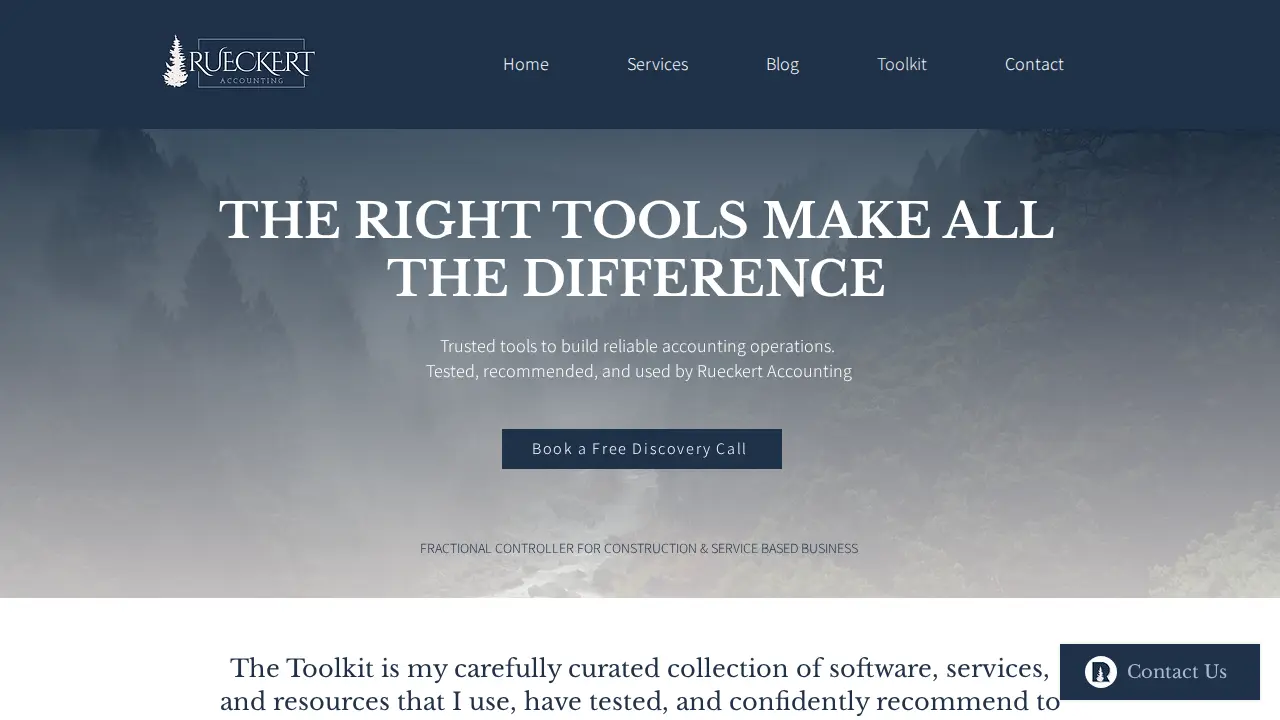 Rueckert Accounting page