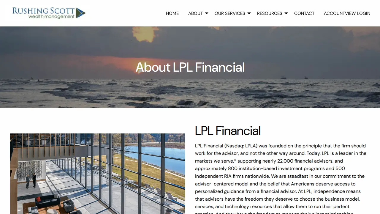 Rushing Scott Wealth Management LLC page