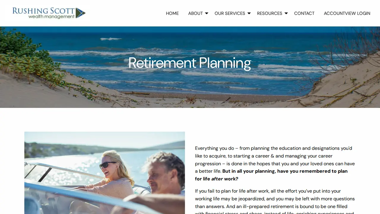 Rushing Scott Wealth Management LLC page