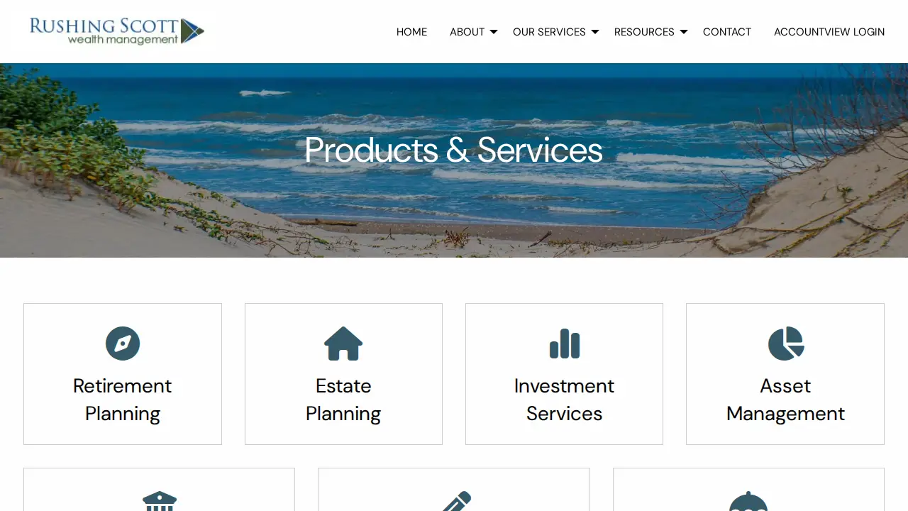 Rushing Scott Wealth Management LLC page