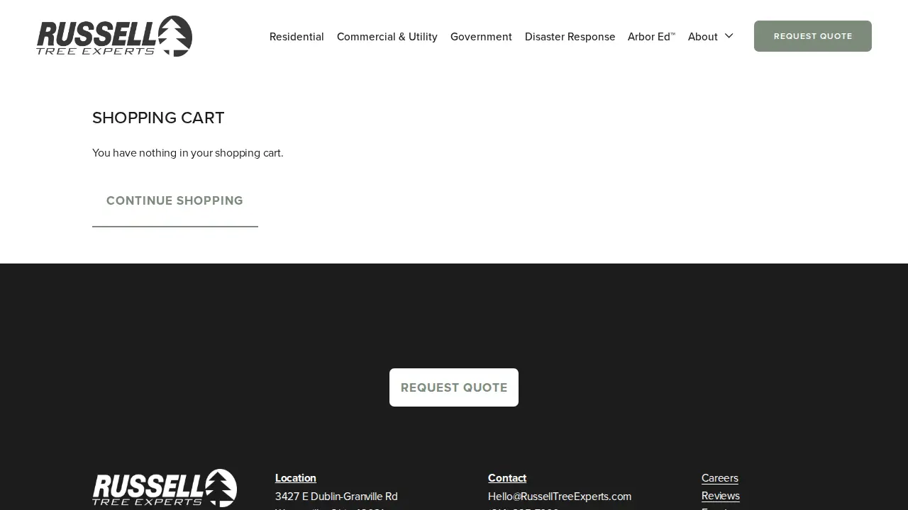 Russell Tree Experts page