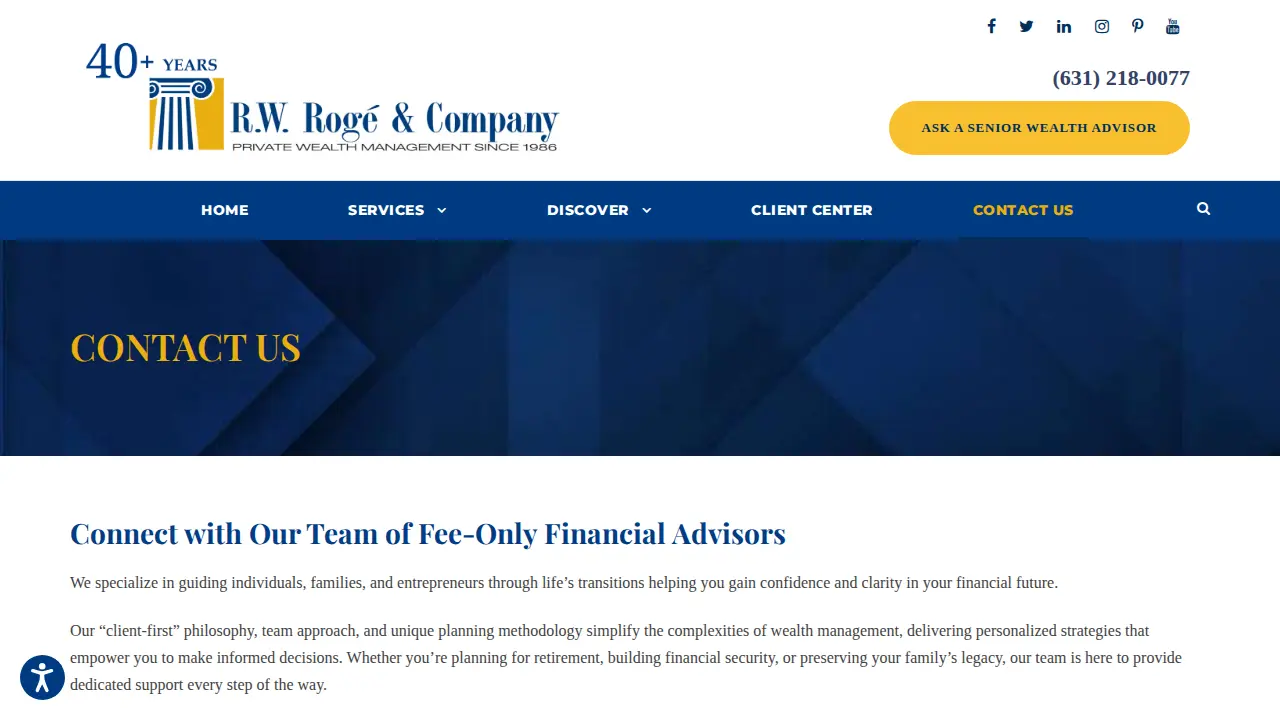 R.W. Rogé & Company page