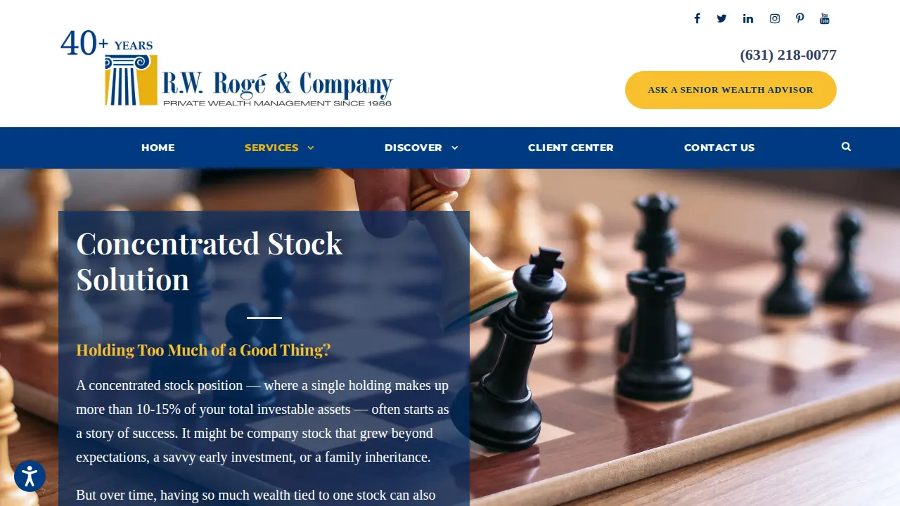 R.W. Rogé & Company page