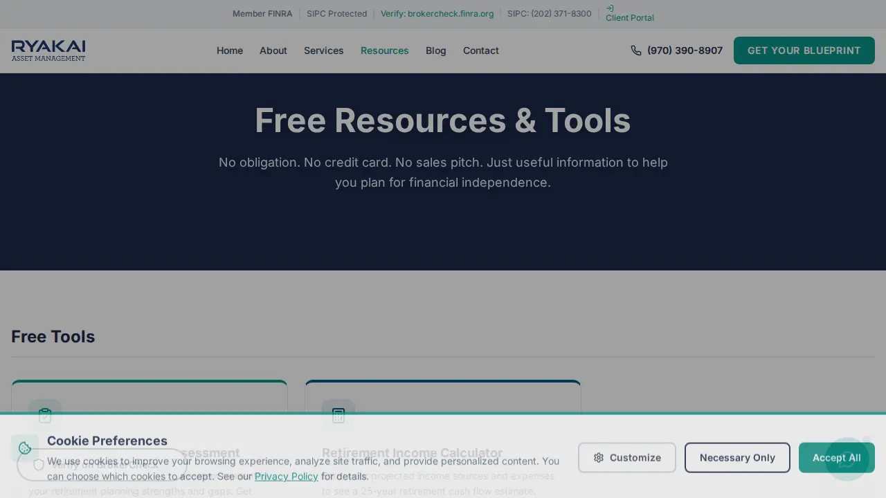 Ryakai Asset Management page