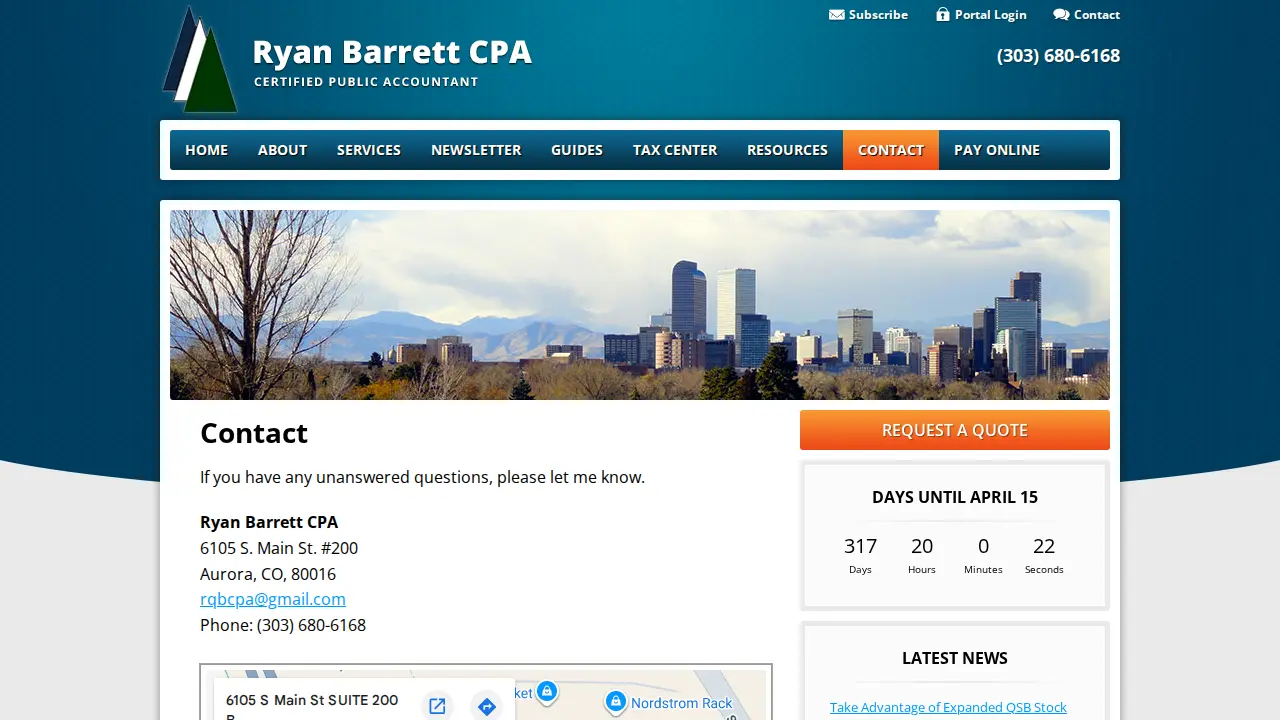 Ryan Barrett CPA page