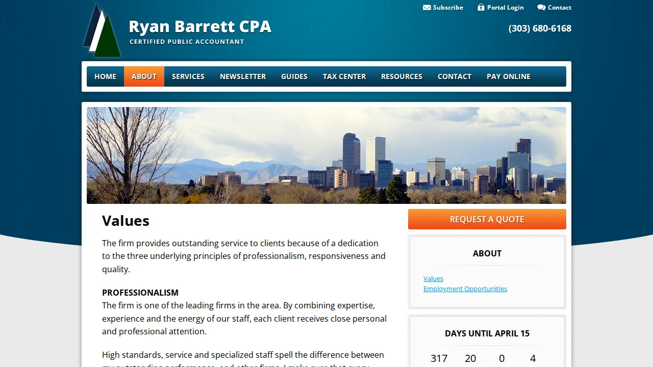 Ryan Barrett CPA page