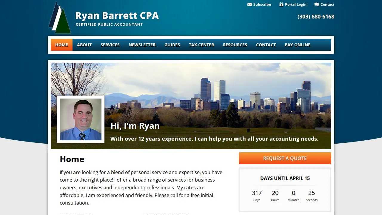 Ryan Barrett CPA page