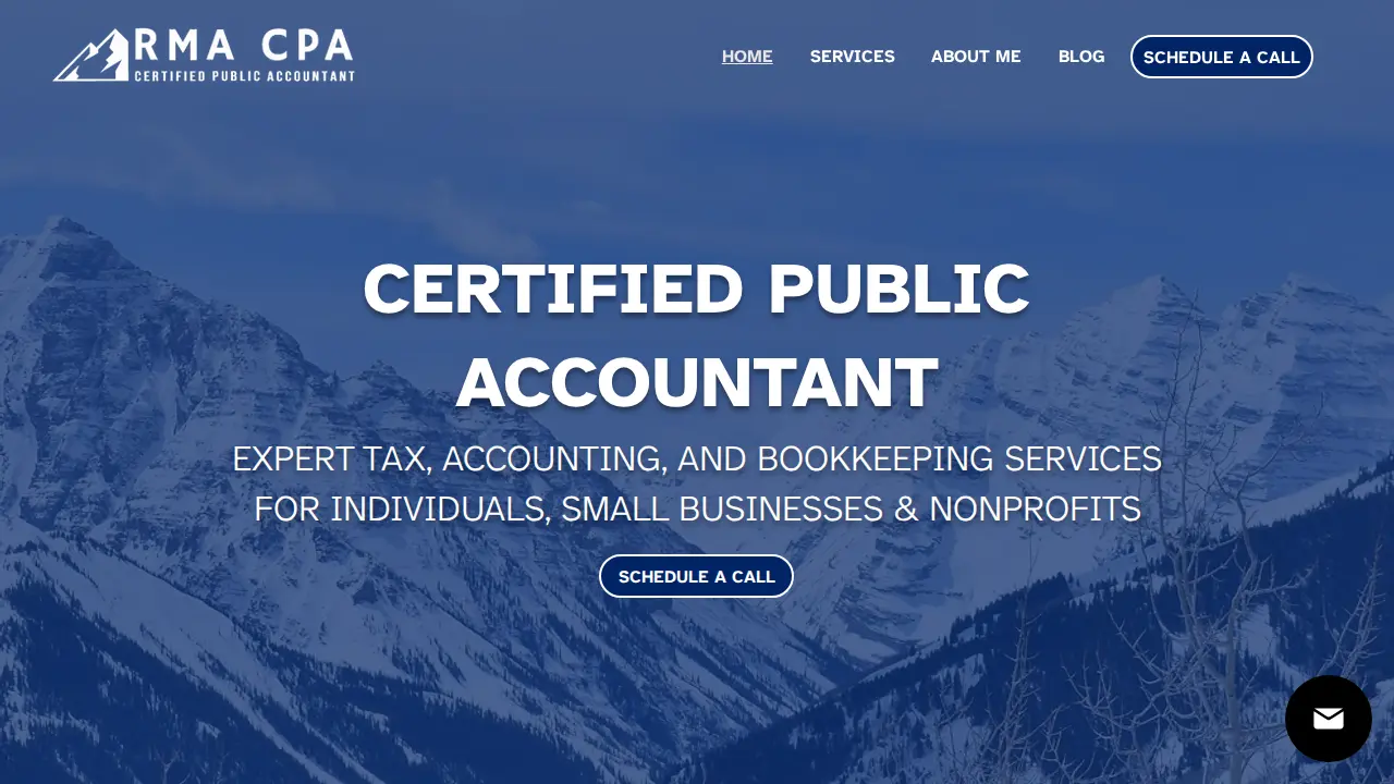 RMA CPA - Taxes Accounting & Bookkeeping Services page