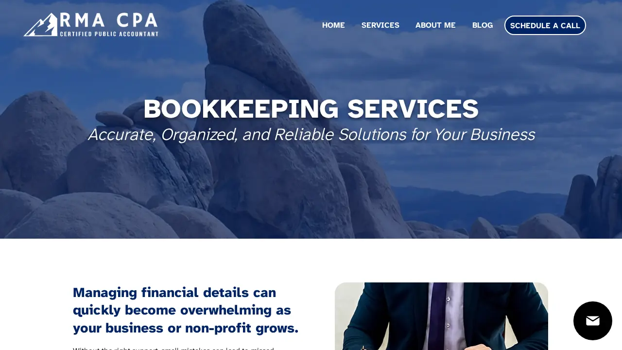 RMA CPA - Taxes Accounting & Bookkeeping Services page