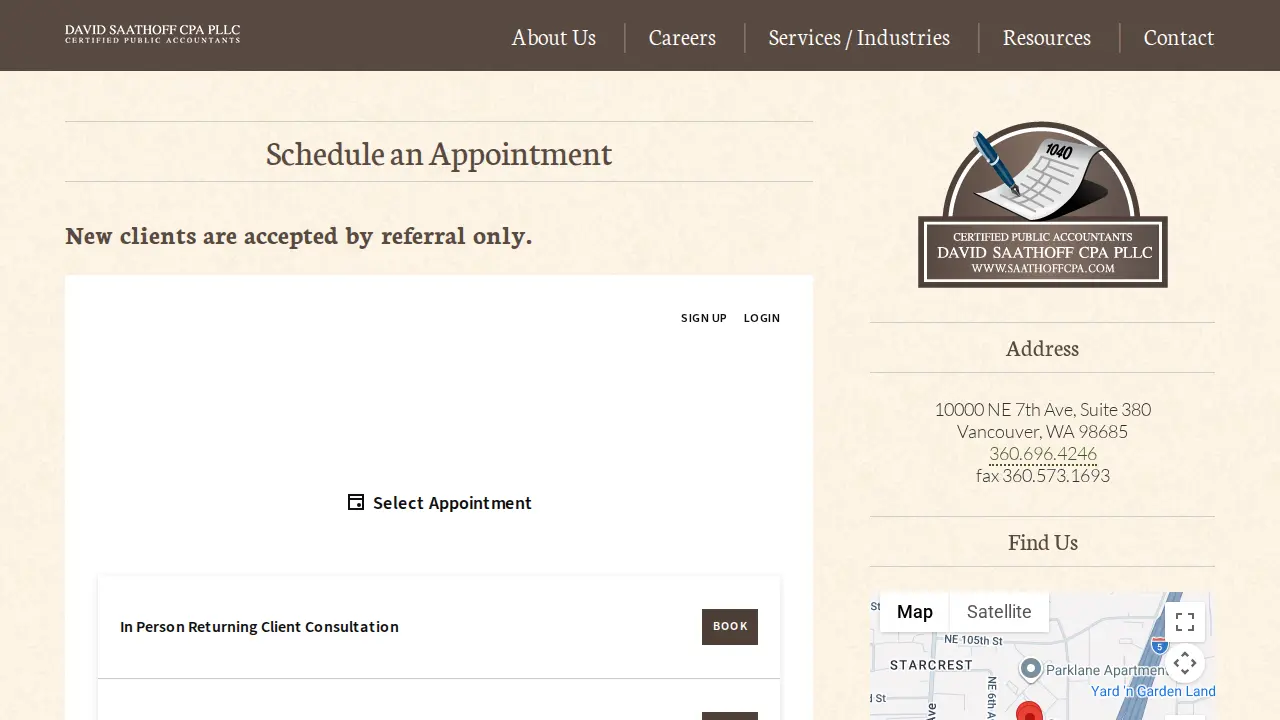 Saathoff David T CPA page