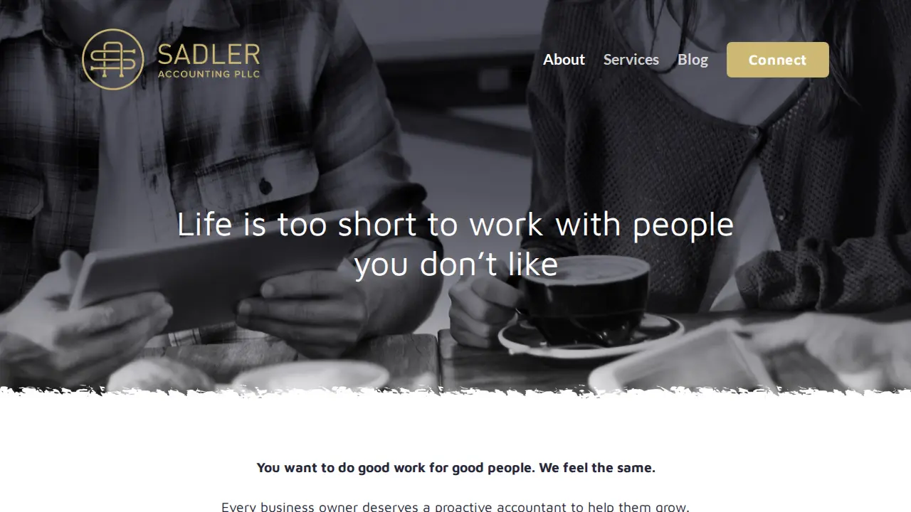 Sadler Accounting PLLC page