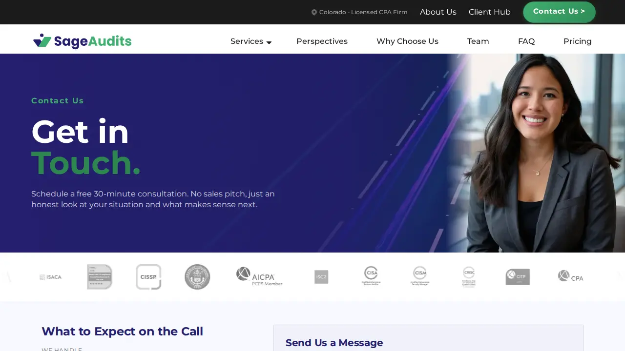 Sage Audits LLP page