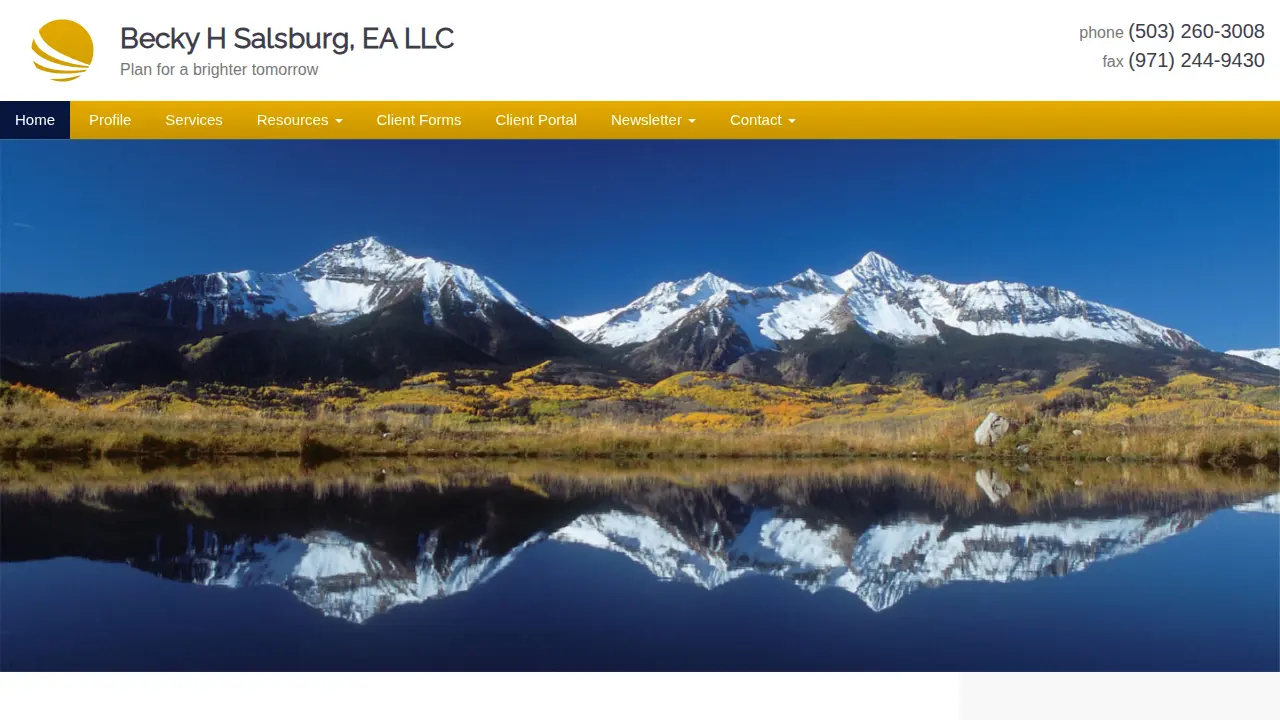 Becky H Salsburg, CFP, EA LLC