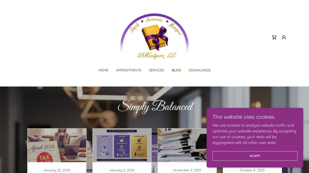 SAMLedgers, LLC page