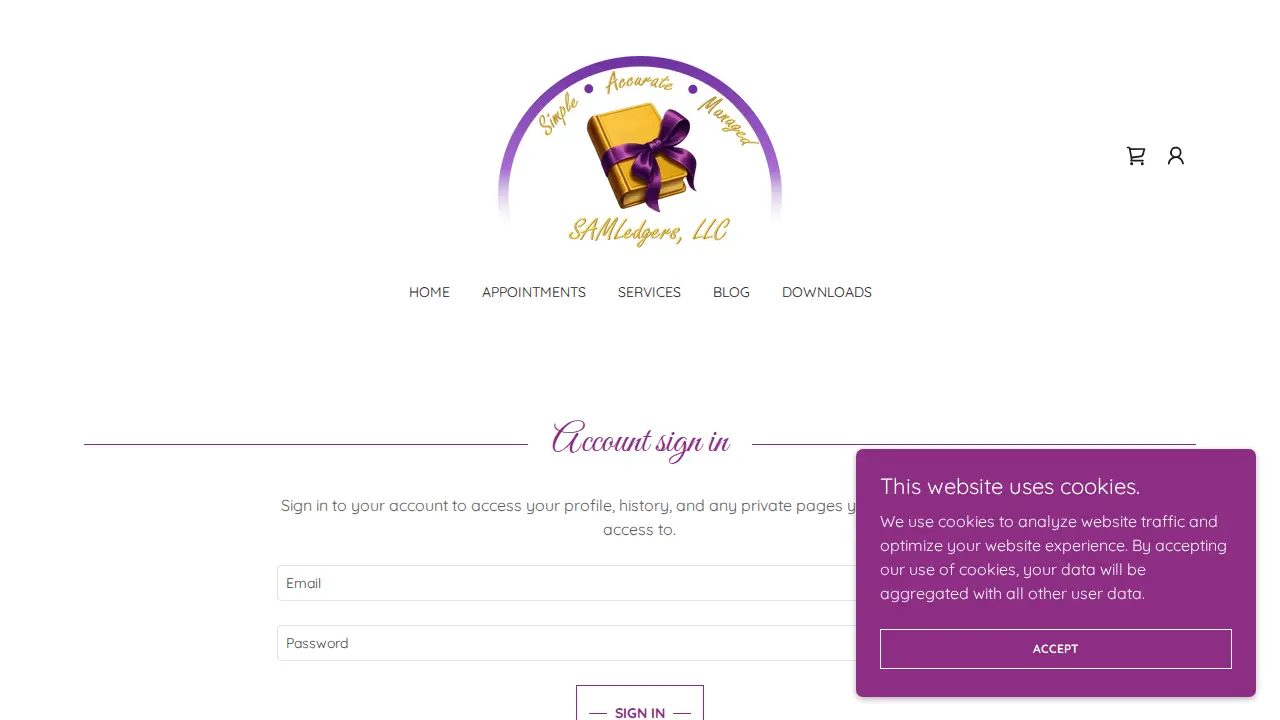 SAMLedgers, LLC page