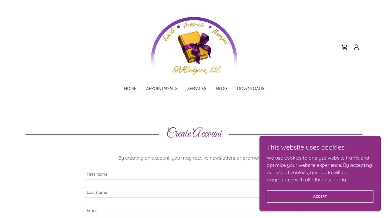 SAMLedgers, LLC page